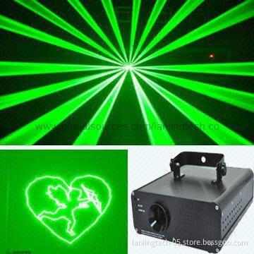 500mW Green Cartoon Disco Laser Light with DMX512, PC Control
